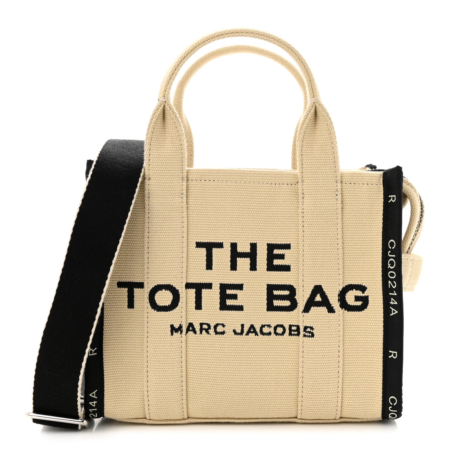 Marc Jacobs Jacquard Small The Traveler Tote Bag Warm Sand 1 of 10