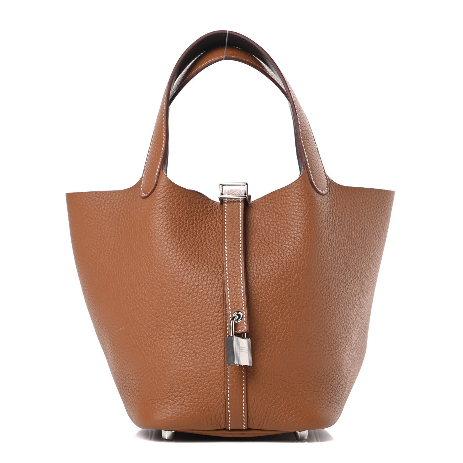 Hermes Taurillon Clemence Picotin Lock 18 PM Gold 1 of 10