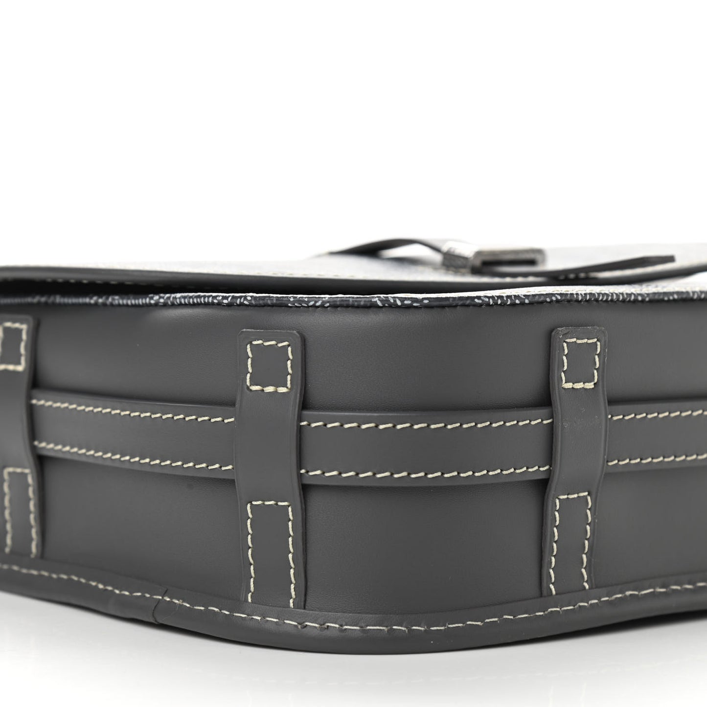 Goyardine Belvedere II PM Messenger Bag Gray