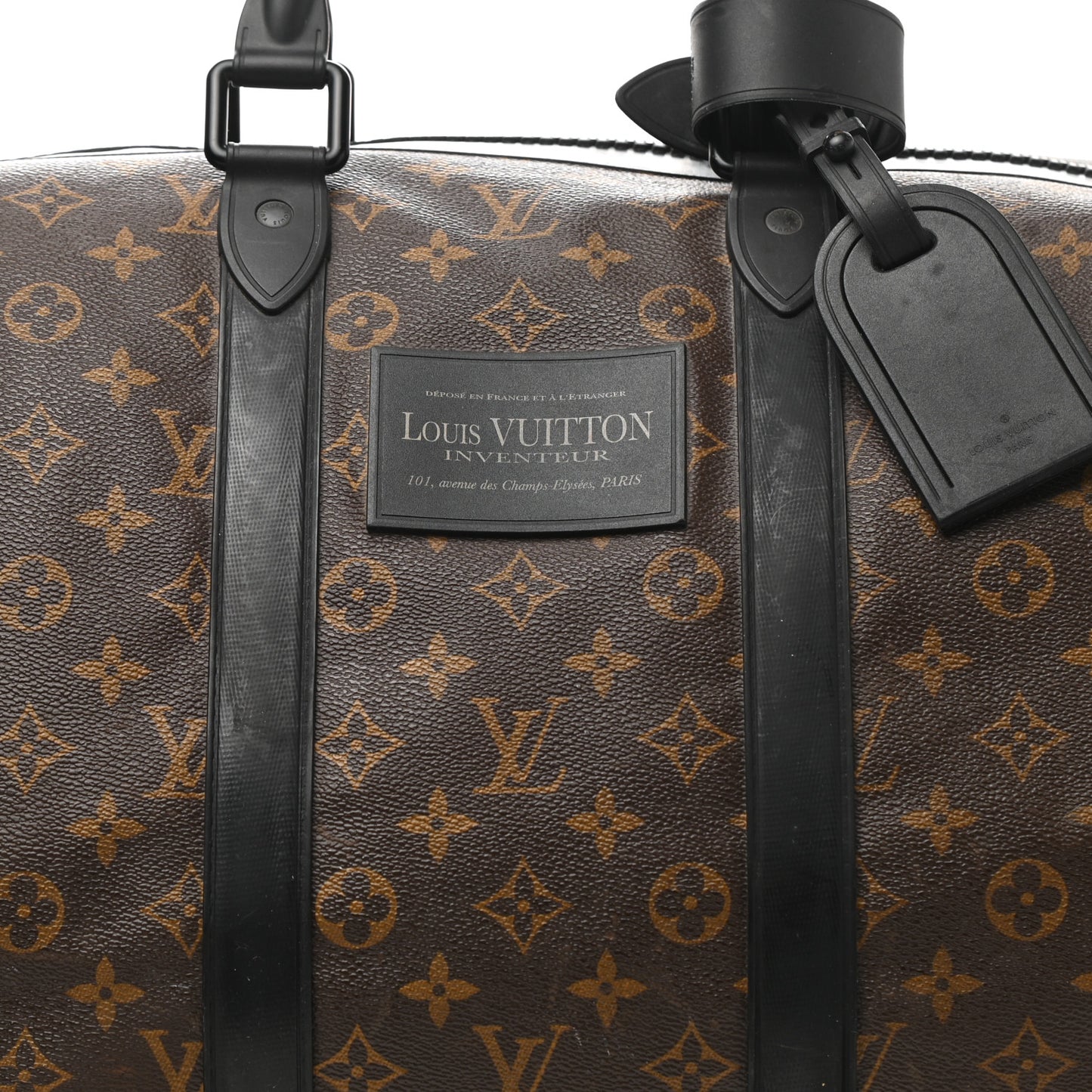 Monogram Waterproof Keepall Bandouliere 55