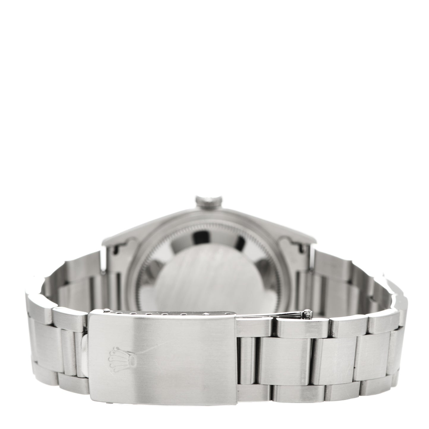 Stainless Steel 18K White Gold 36mm Oyster Perpetual Datejust Watch Silver Roman 16234