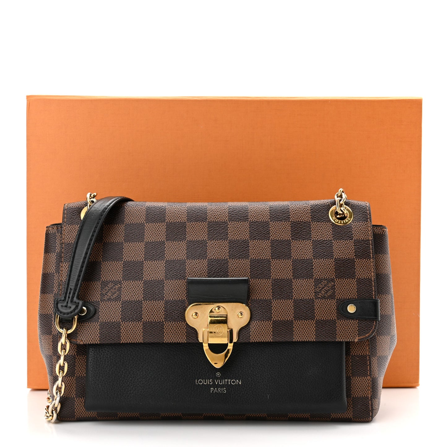 Damier Ebene Vavin PM Black