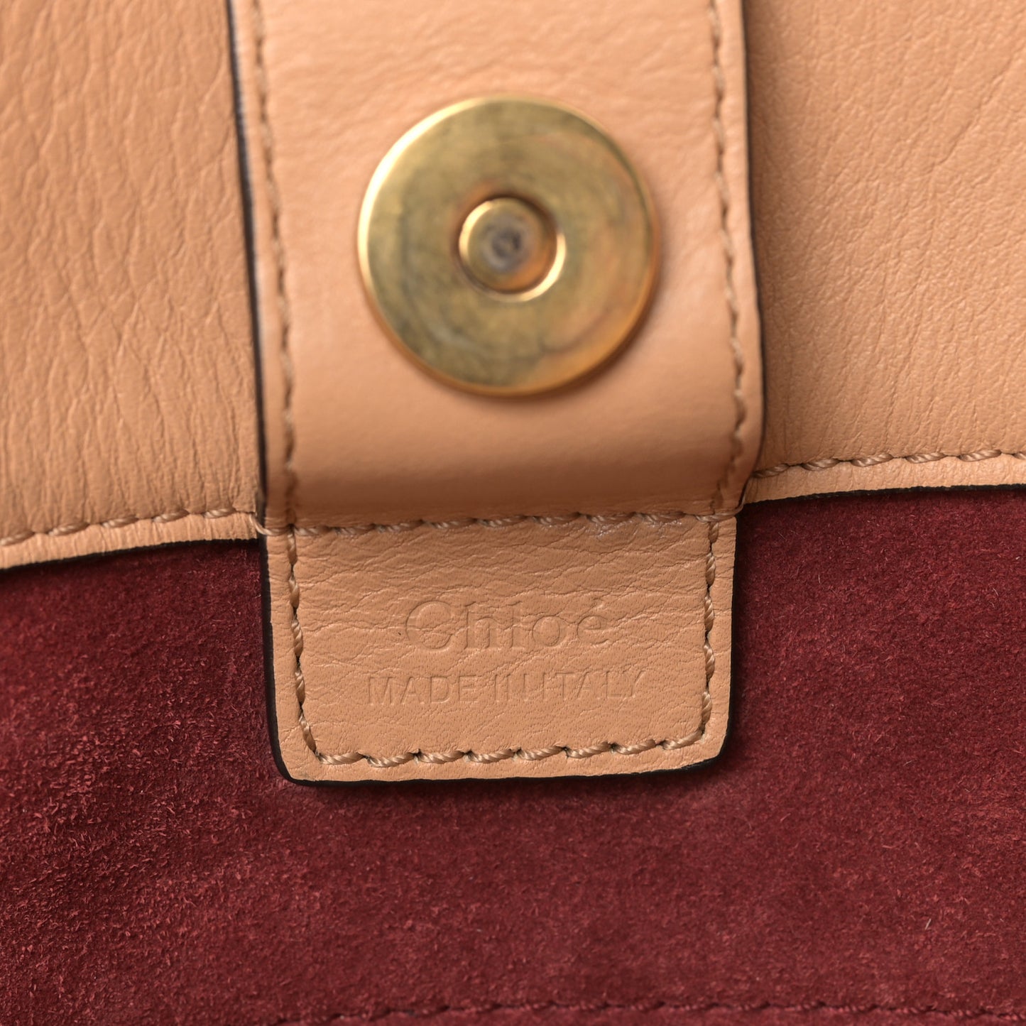 Smooth Calfskin Medium Milo Shopping Tote Beige