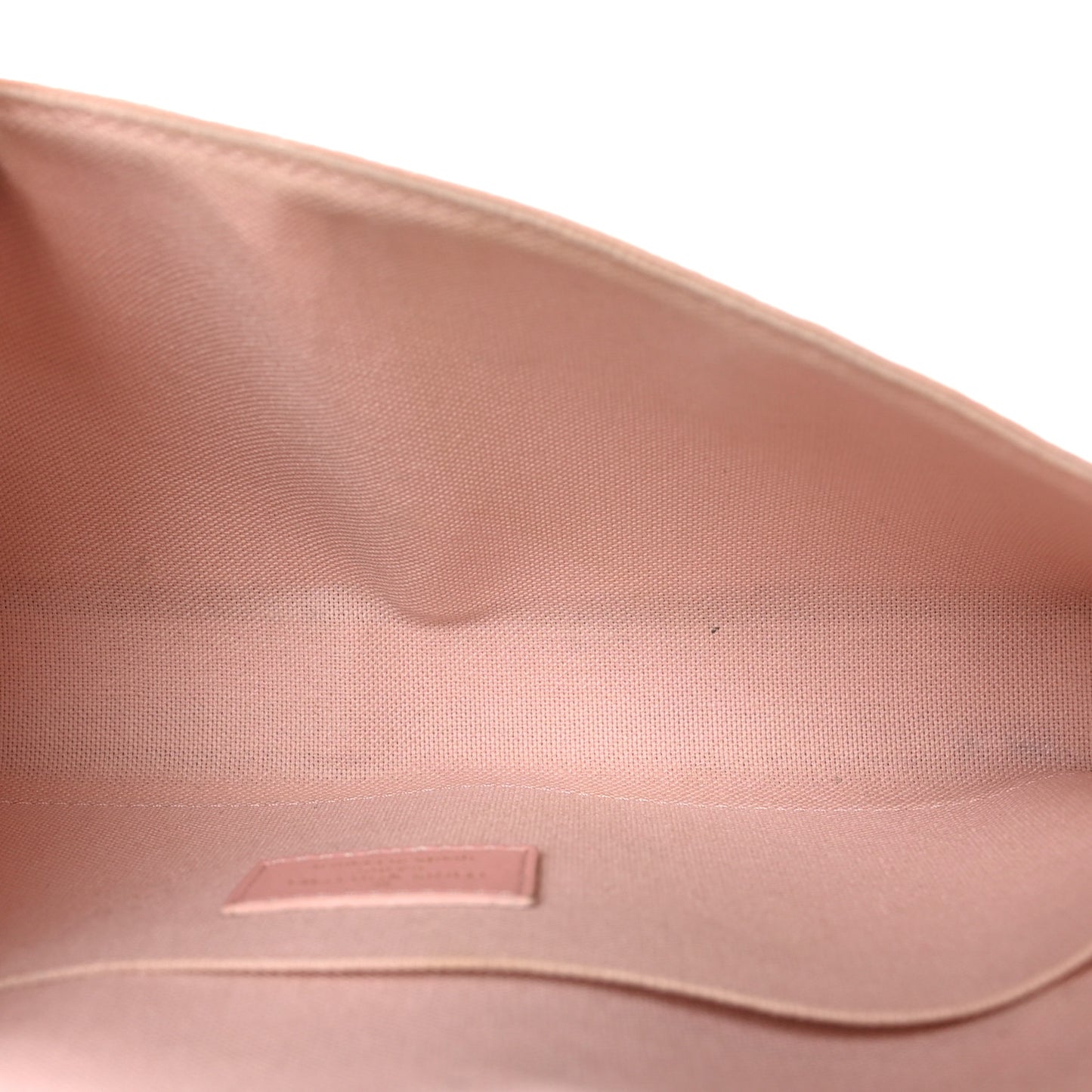 Damier Azur Calfskin Pochette Felicie Eau de Rose