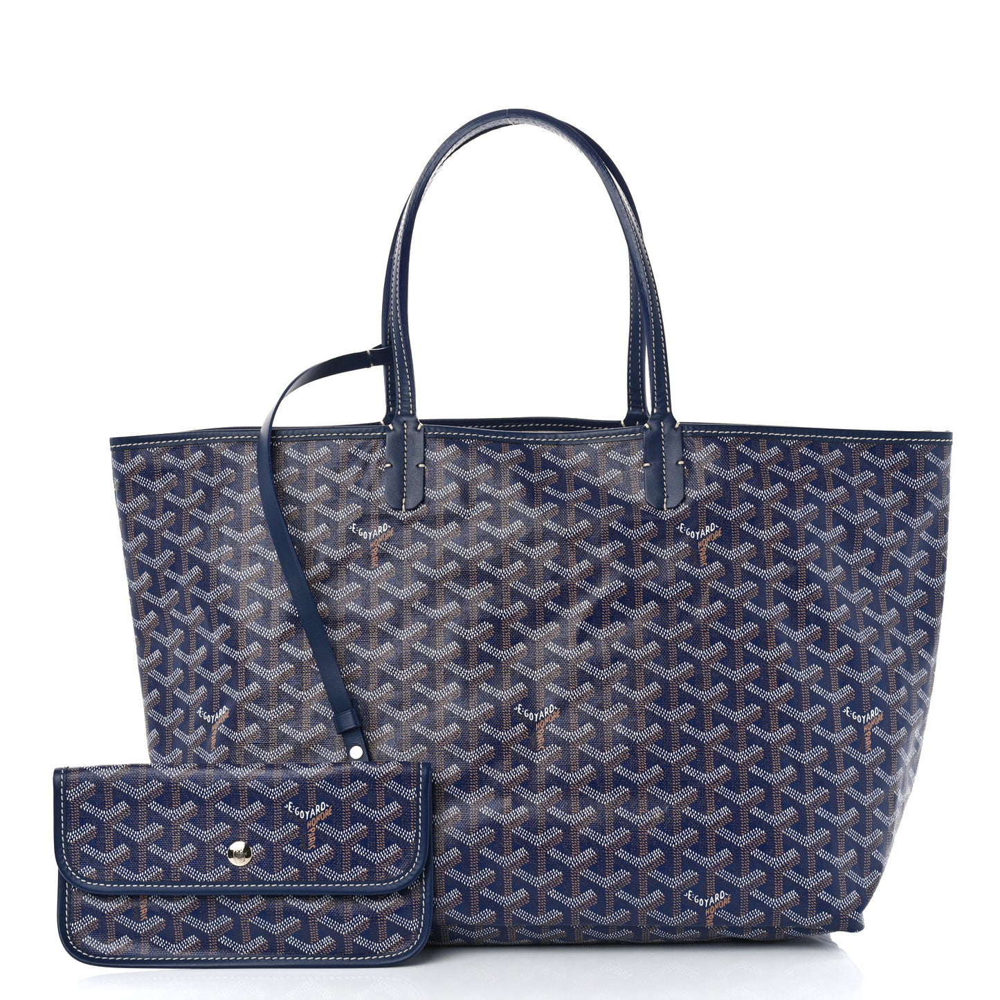 Goyardine Saint Louis PM Navy