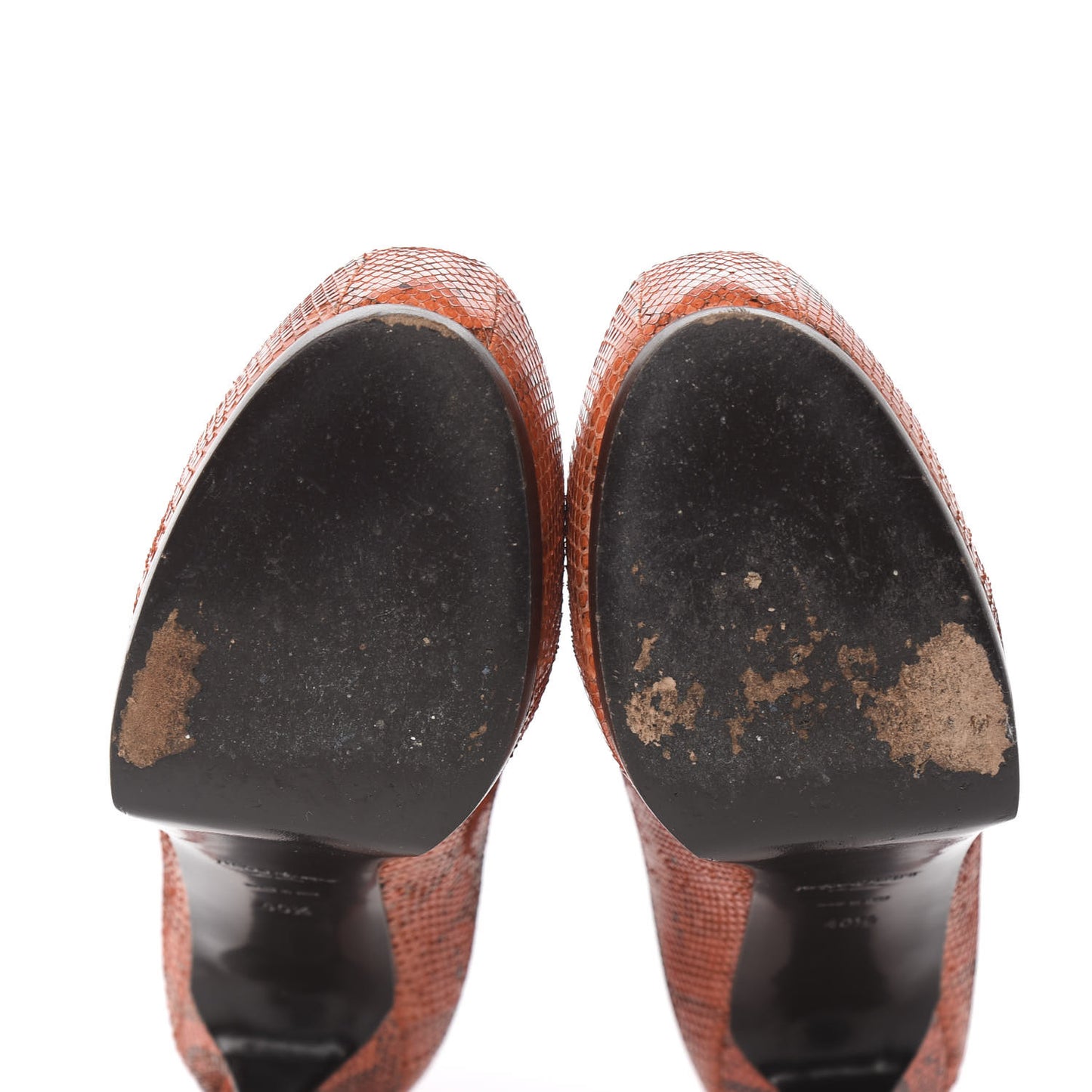 Snakeskin Leopard Print Tribtoo 80 Pumps 40.5 Naturale