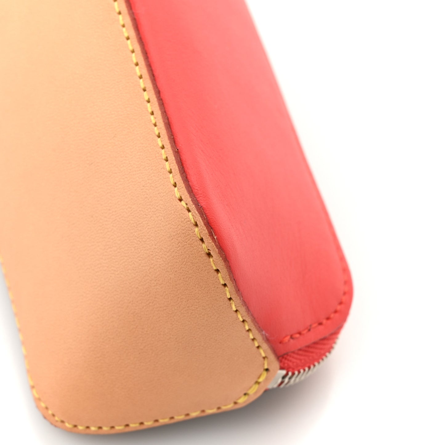 Monogram Elizabeth Pencil Pouch Rouge
