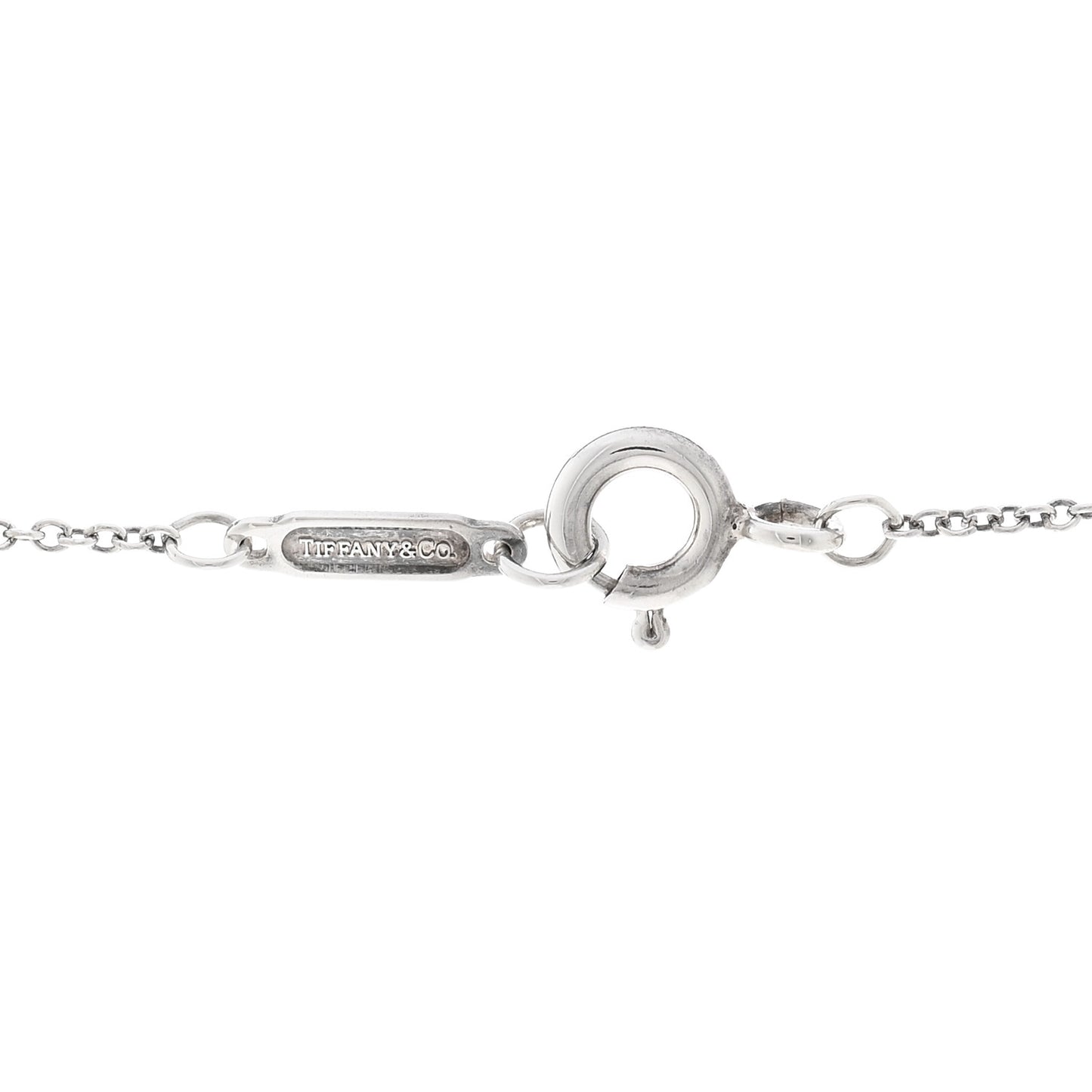 Sterling Silver Concave Cross Pendant Necklace