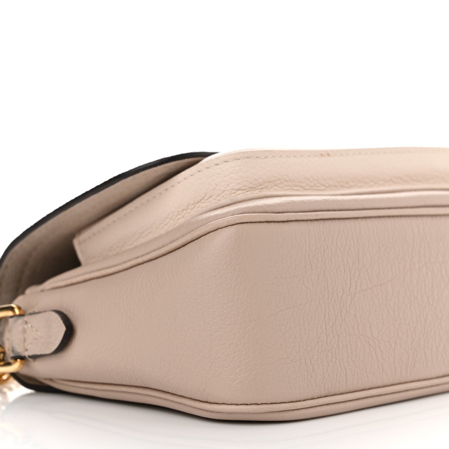 Grained Calfskin Lockme Tender Greige