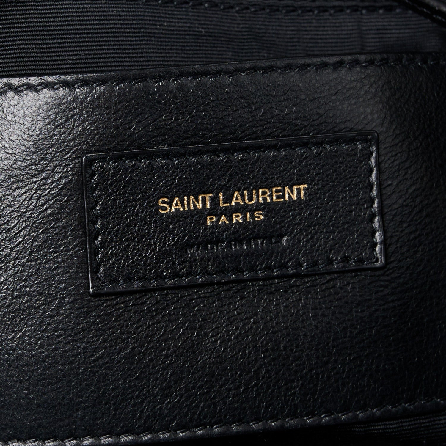 Saint Laurent Lambskin Matelasse Monogram Small Jamie 4.3 Black 6 of 11