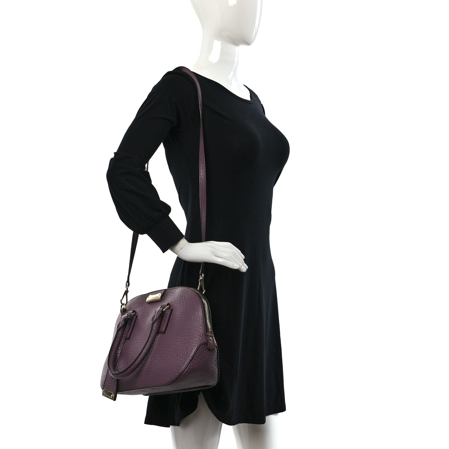 Heritage Grain Small Orchard Bowling Bag Purple