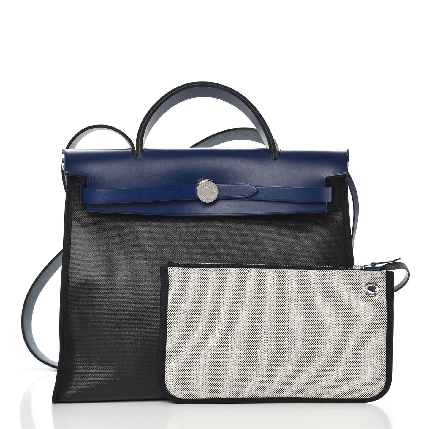 Toile H Berline Vache Hunter Herbag Zip PM 31 Bleu Encre Black