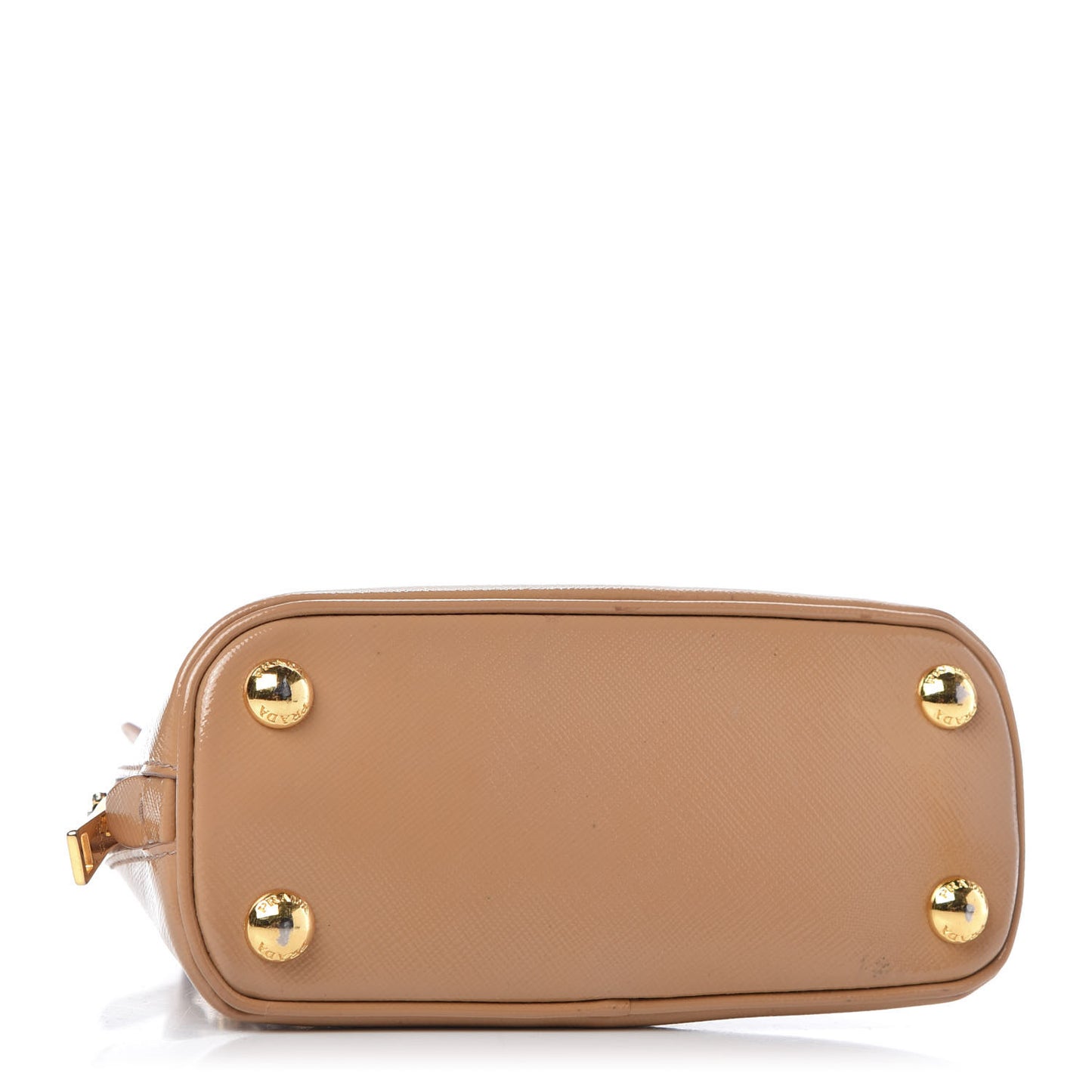 Saffiano Vernice Mini Promenade Tote Noisette