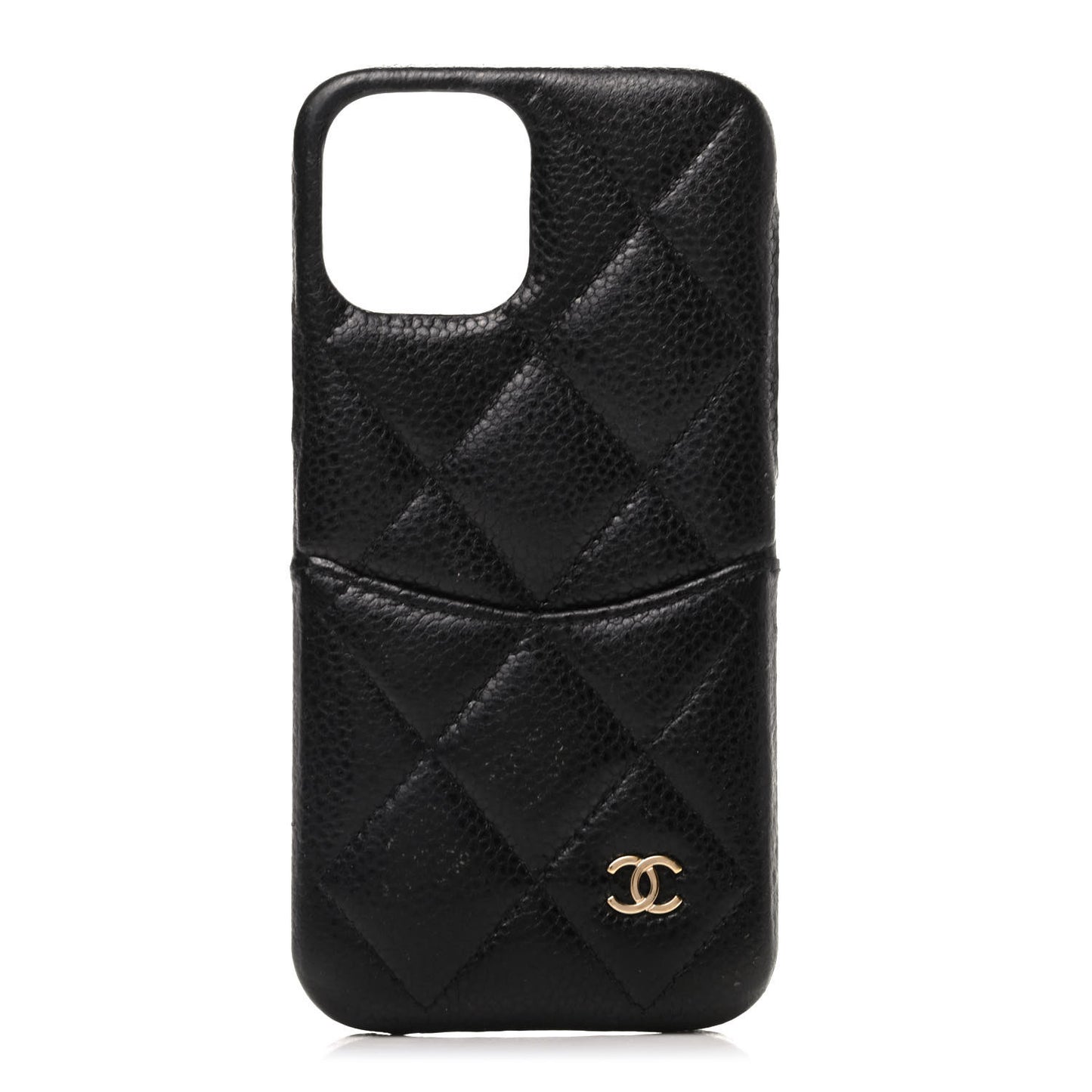 Caviar Quilted iPhone XI Pro Case Black
