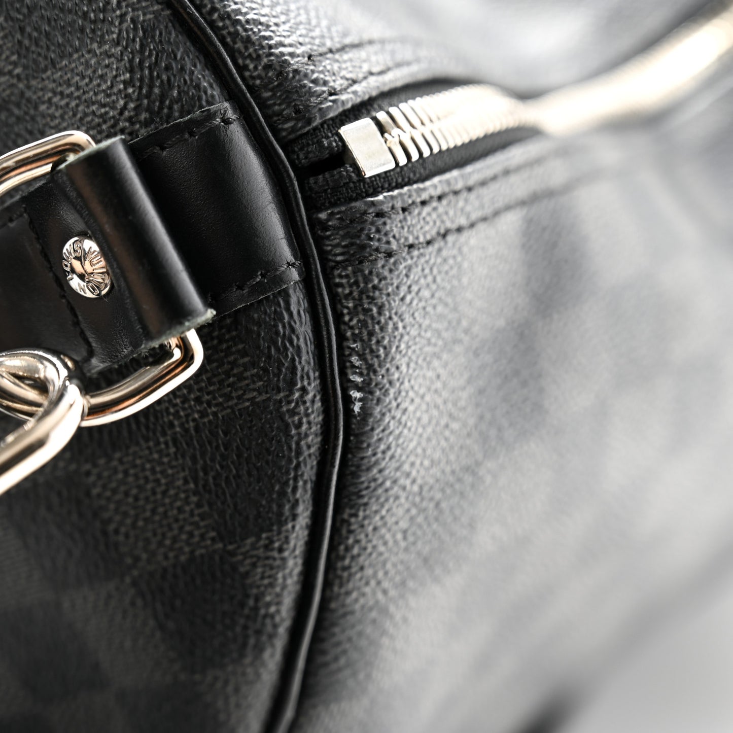 Damier Graphite Keepall Bandouliere 55