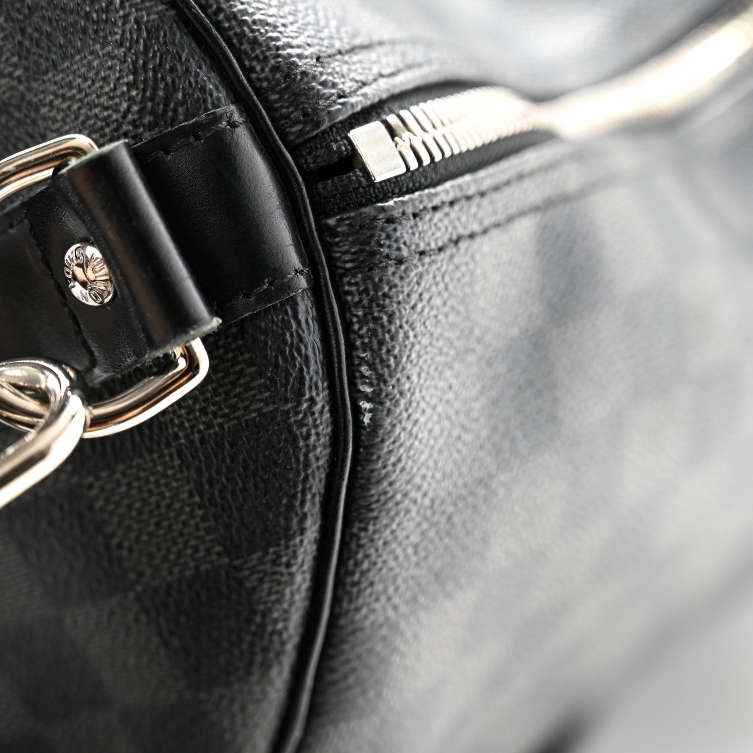 Louis Vuitton Damier Graphite Keepall Bandouliere 55 11 of 13