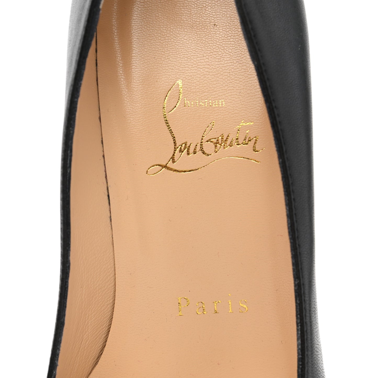 Shiny Nappa Pipina 55 Wedges 35.5 Black