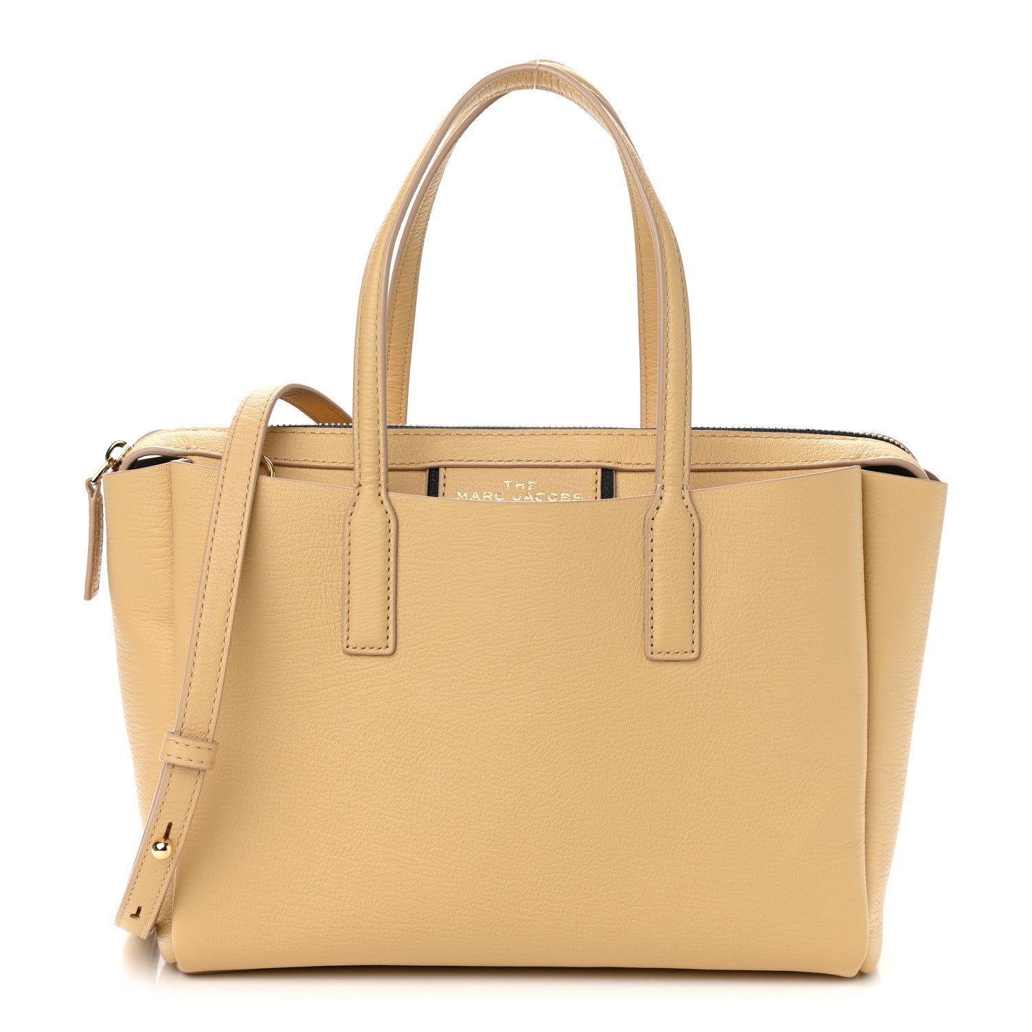 Marc Jacobs Calfskin The Mini Protege Tote Beige 987302 – FASHIONPHILE