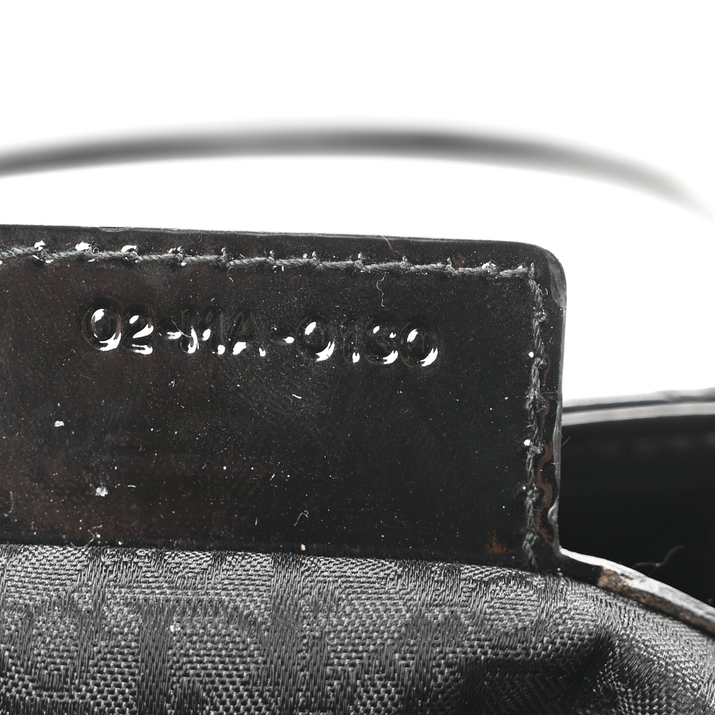 Patent Cannage Medium Lady Dior Black