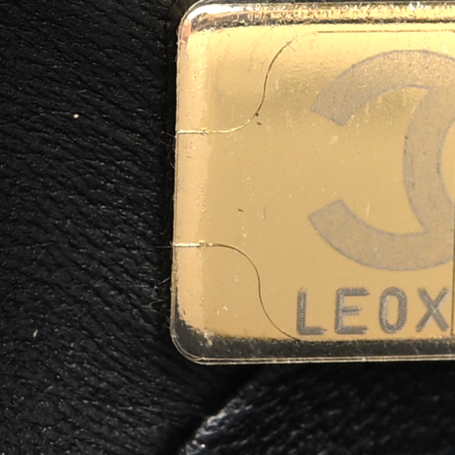 Chanel Resin Plexi CC Round Camellia Minaudiere Clutch Black White 8 of 12