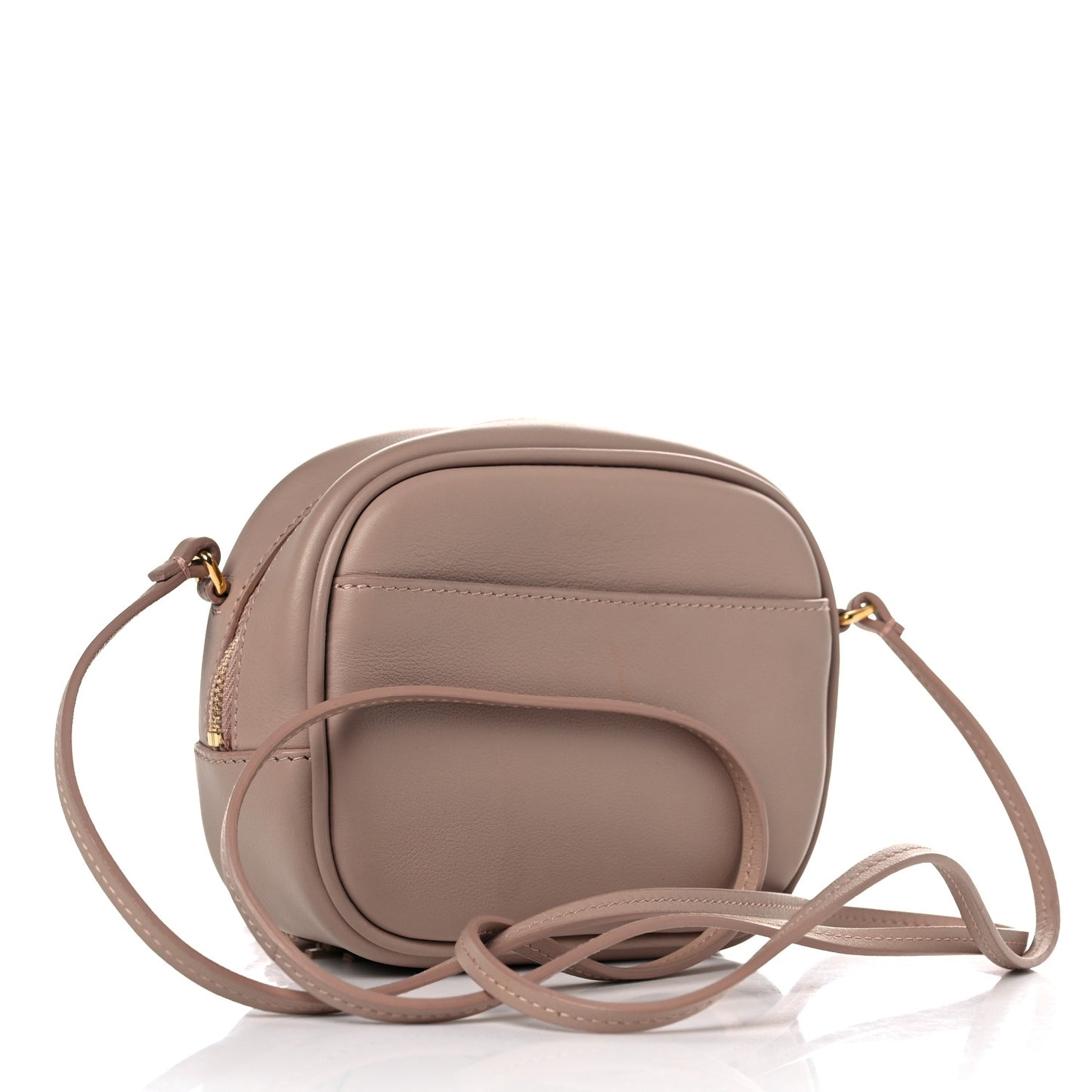 Nappa Monogram Blogger Bag Deep Beige