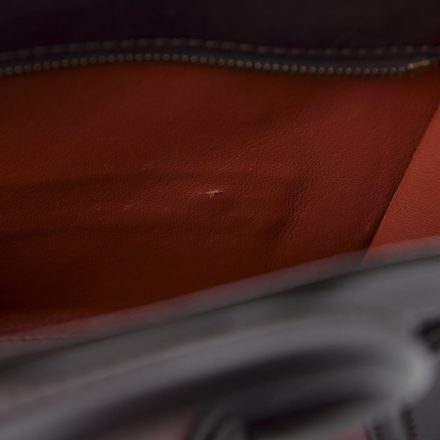 Satin Calfskin Nano Tri-Color Luggage Orchid