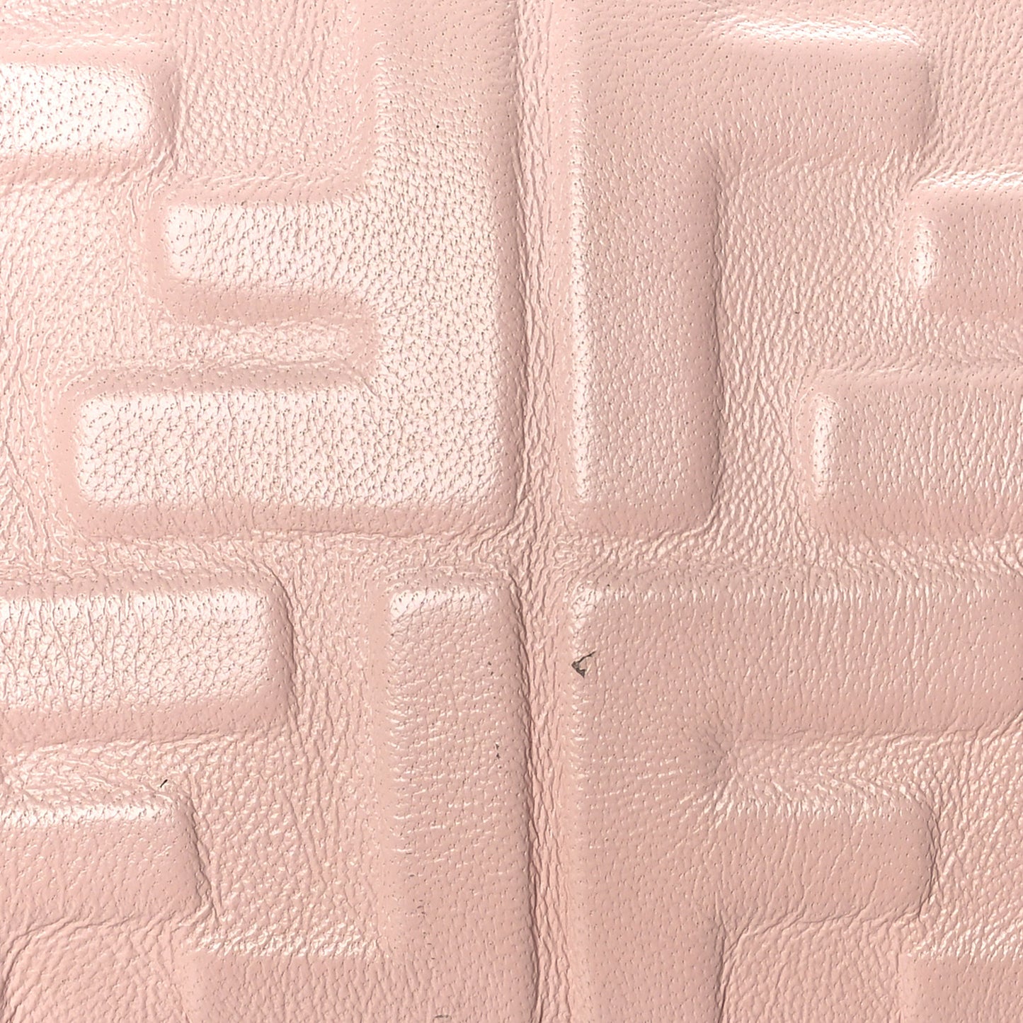 Nappa FF 1974 Embossed Baguette Rosa Quarzo