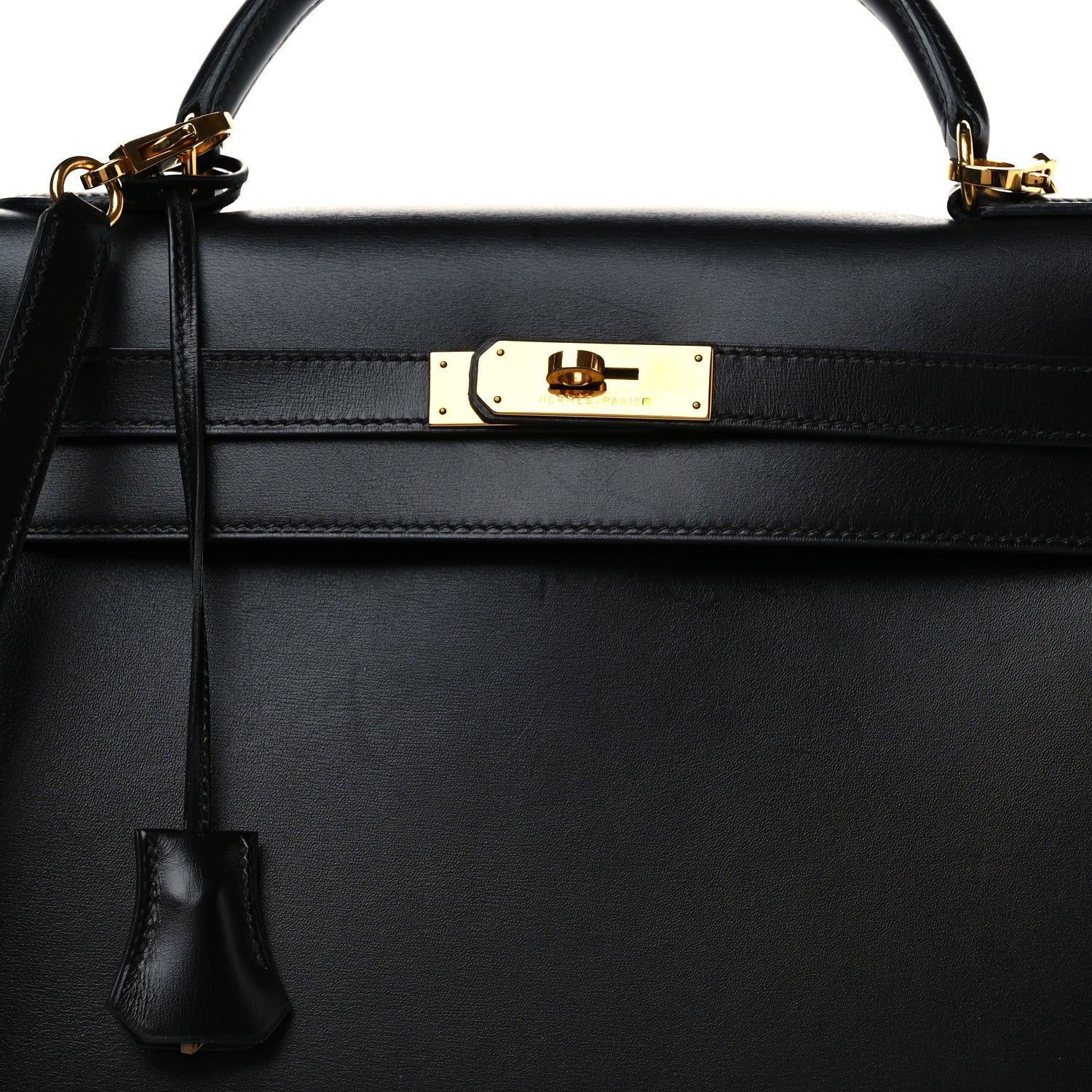 Hermes Box Kelly Sellier 32 Black 8 of 10