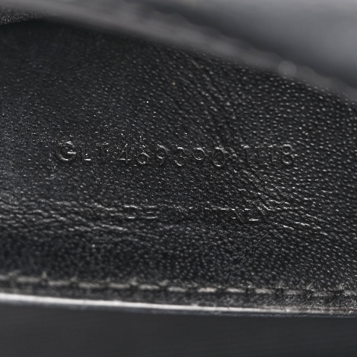 Grain De Poudre Small Monogram Kate Satchel Black