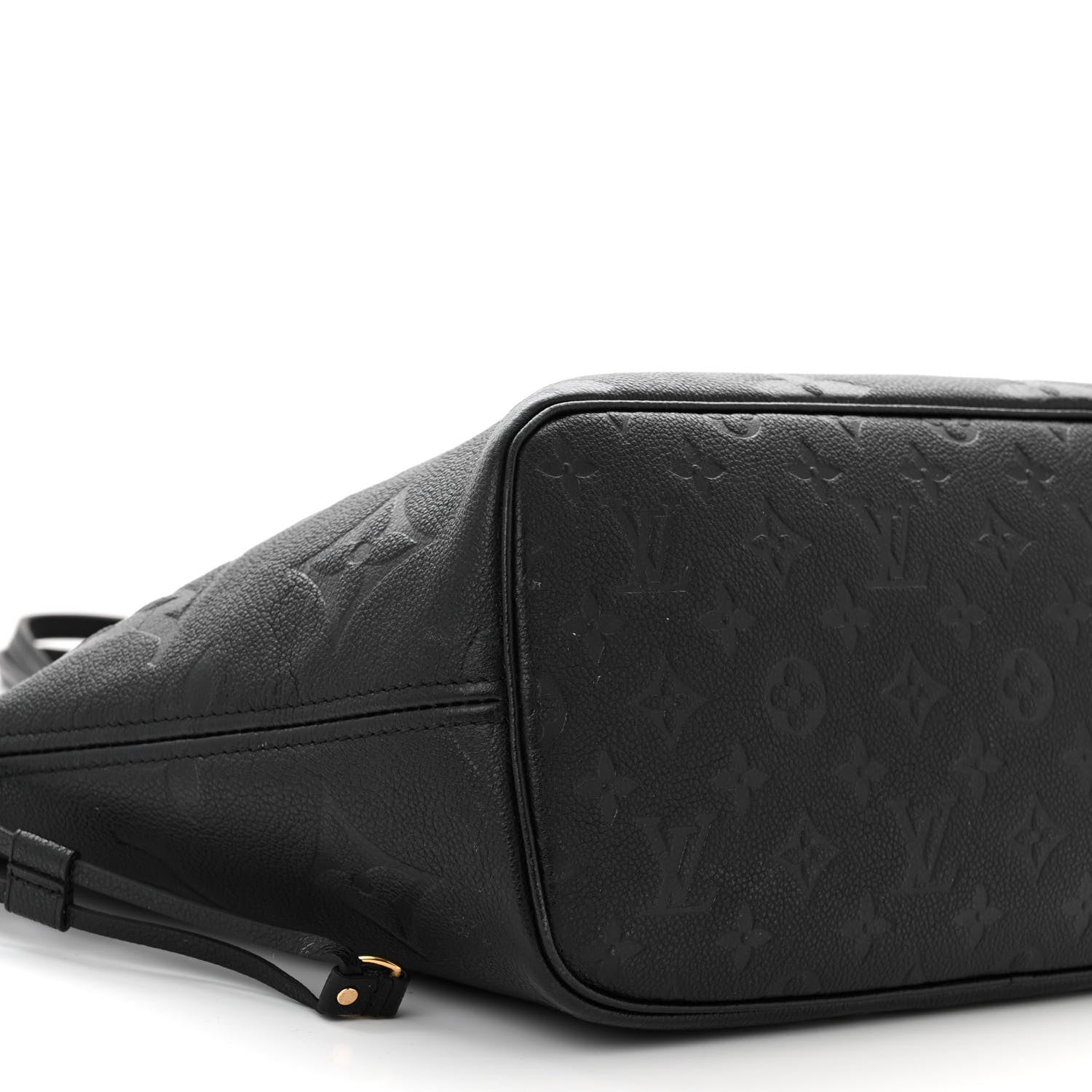 Louis Vuitton Empreinte Monogram Giant Neverfull MM Black 9 of 10