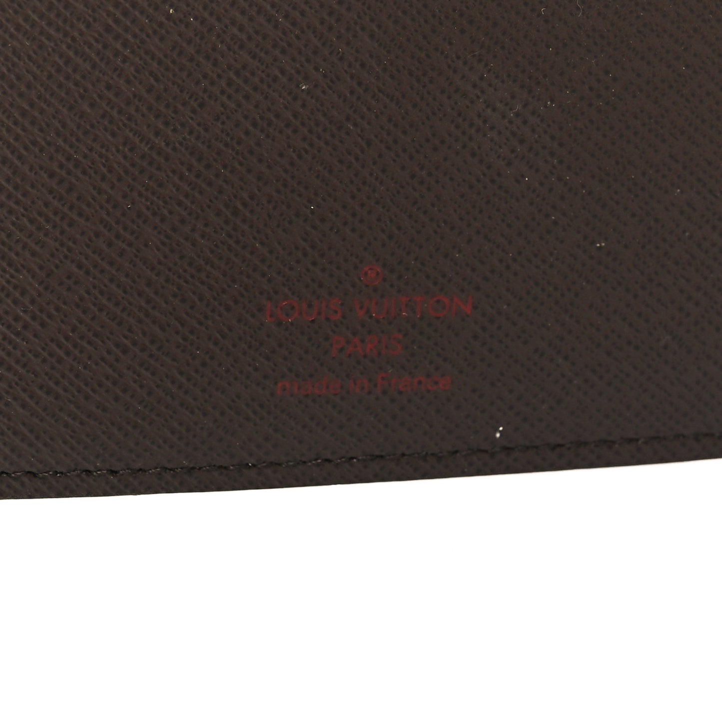 Damier Ebene Medium Ring Agenda Cover