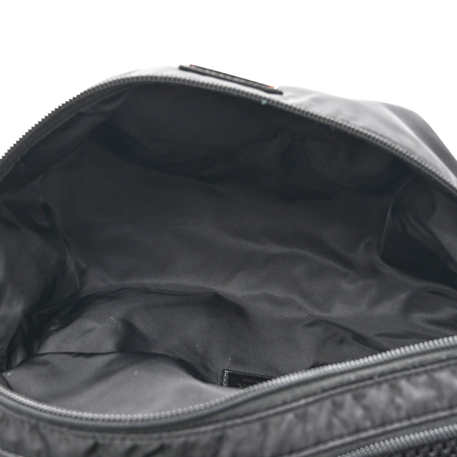 Prada Re-Nylon Saffiano Convertible Belt Bag Black 9 of 17