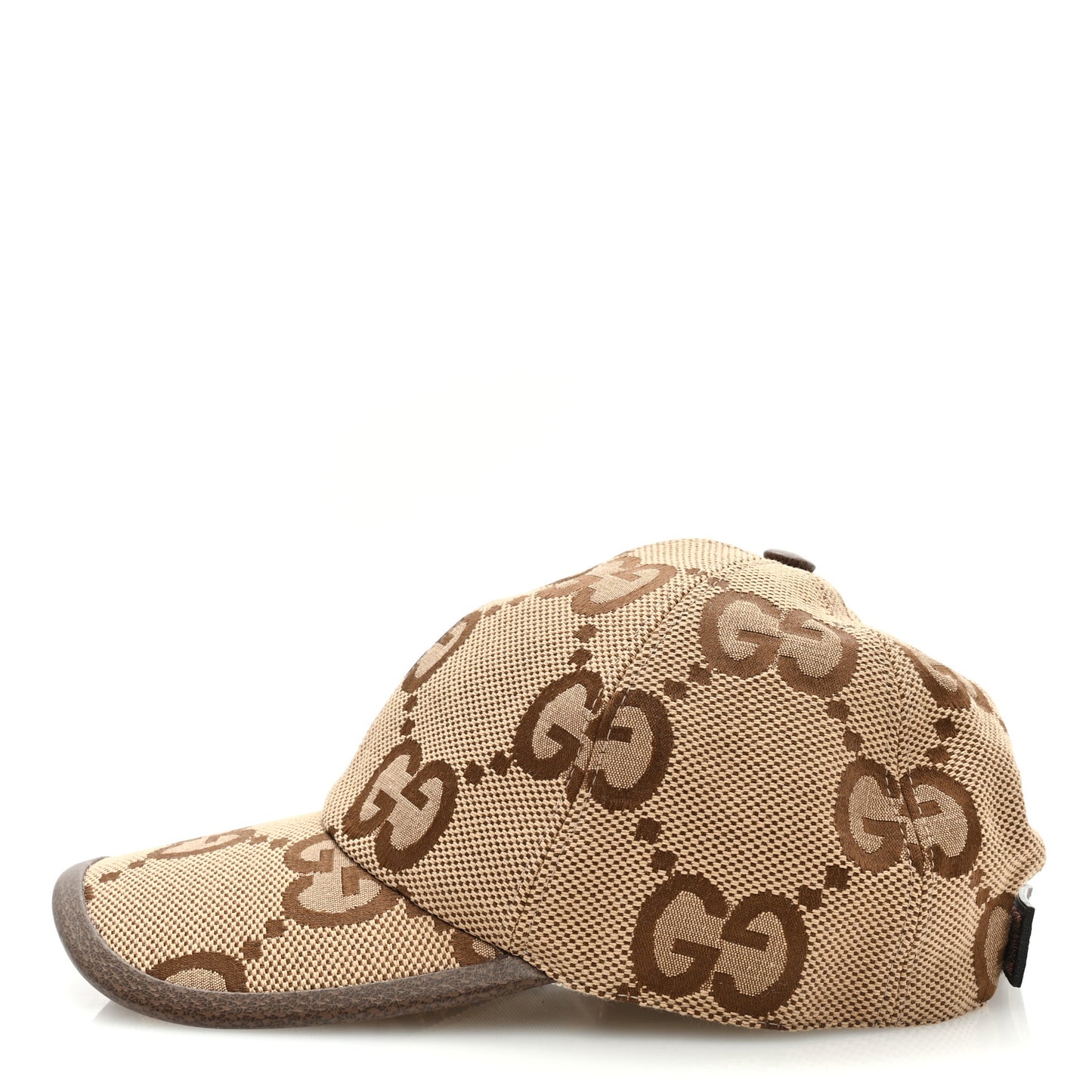 Monogram Jumbo GG Baseball Hat M 57 Camel Ebony