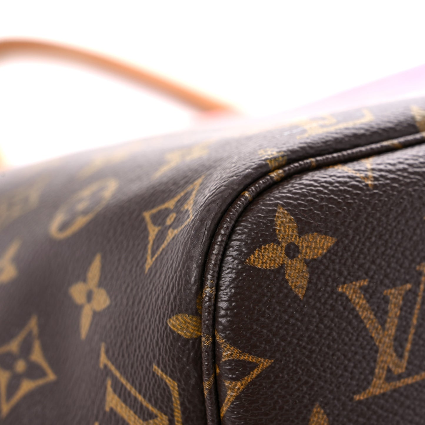 Monogram V Neverfull MM Grenade
