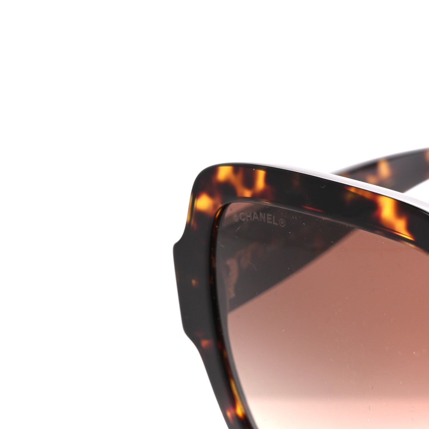 Acetate Square Strass CC Sunglasses 5479-A Tortoise