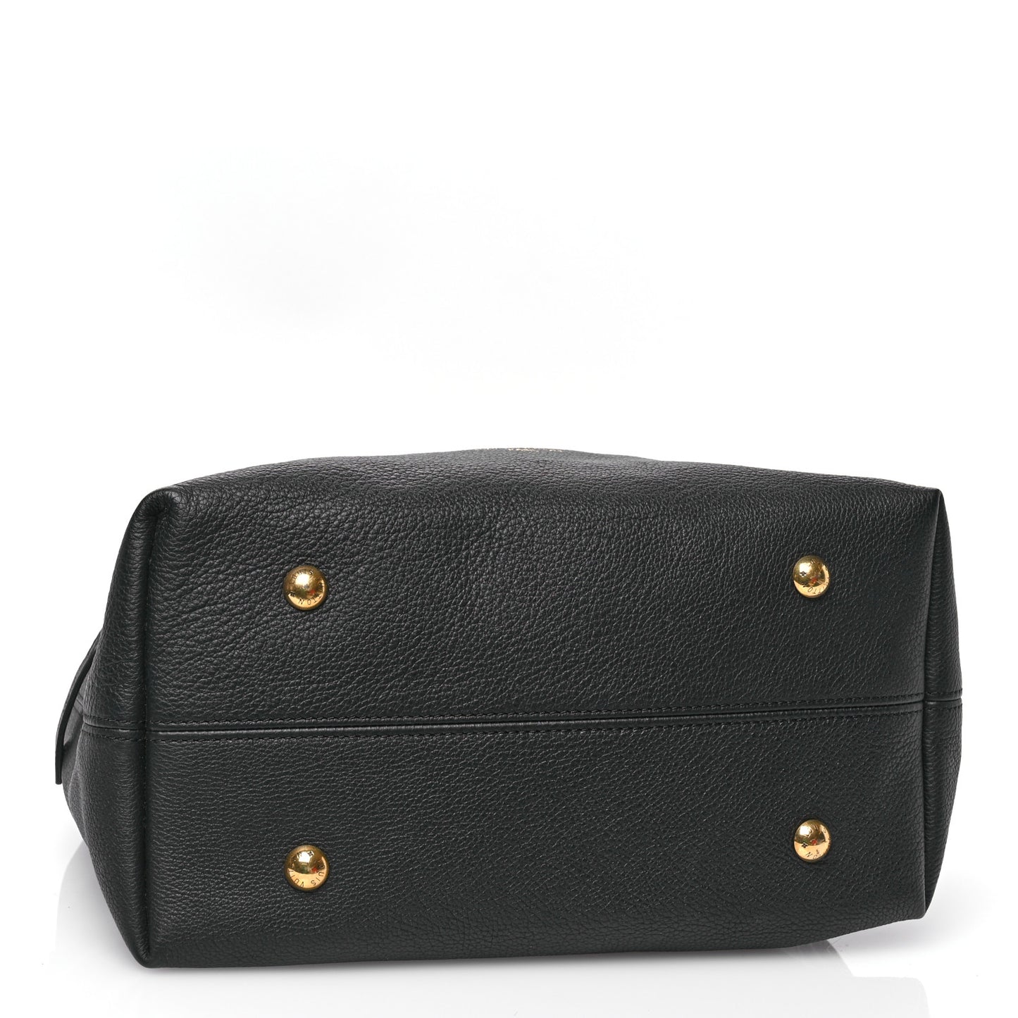 Grained Calfskin Low Key Hobo MM Black