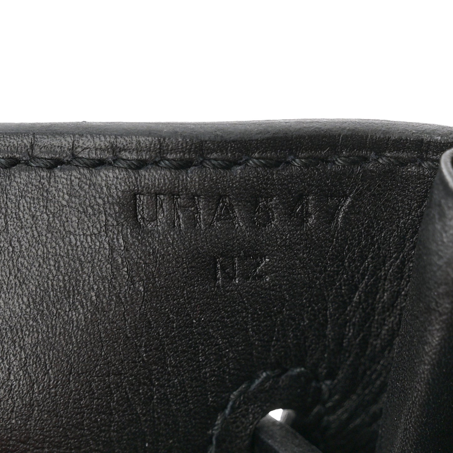 Hunter Criss Viking Evergrain HAC Birkin 40 Ecru Black