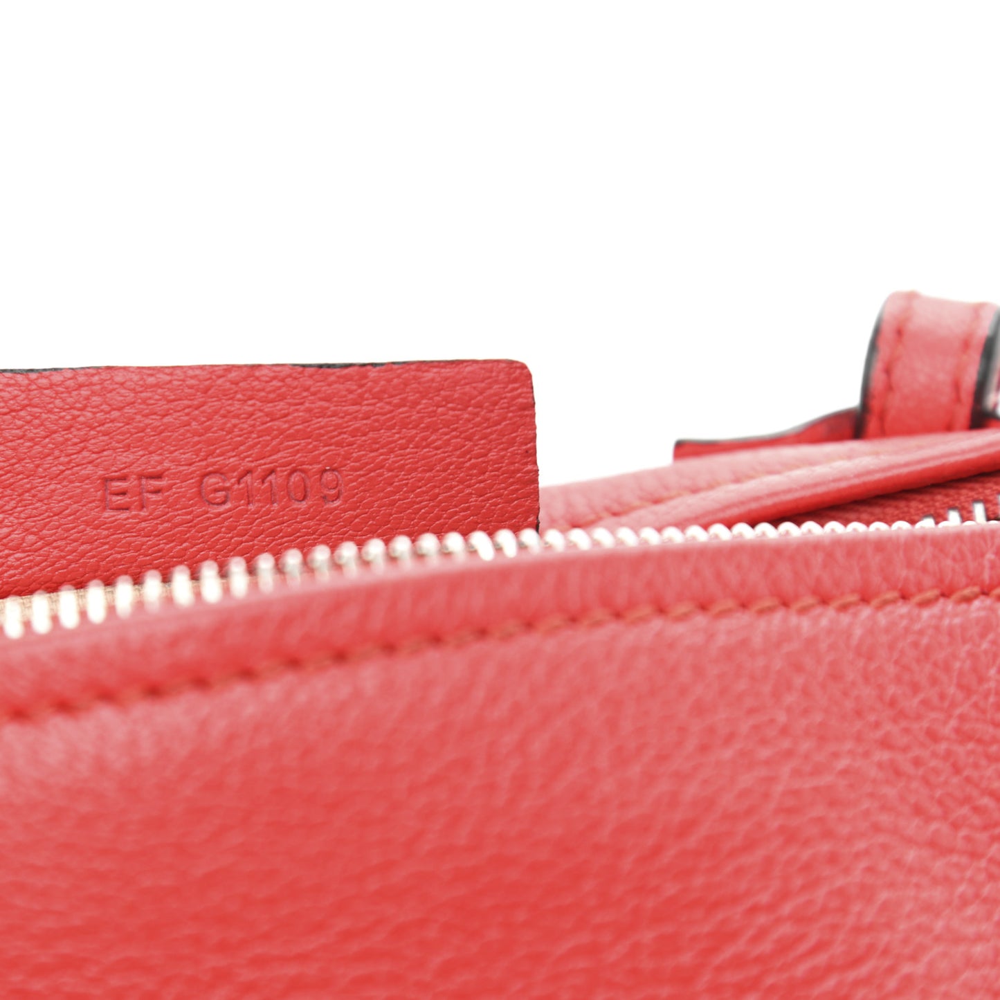 Sugar Goatskin Mini Pandora Red