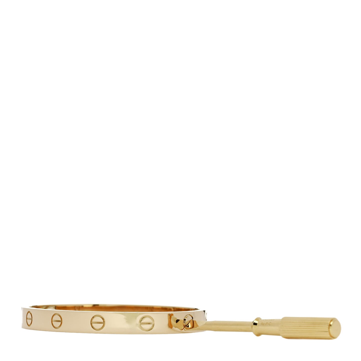 18K Yellow Gold LOVE Bracelet 16
