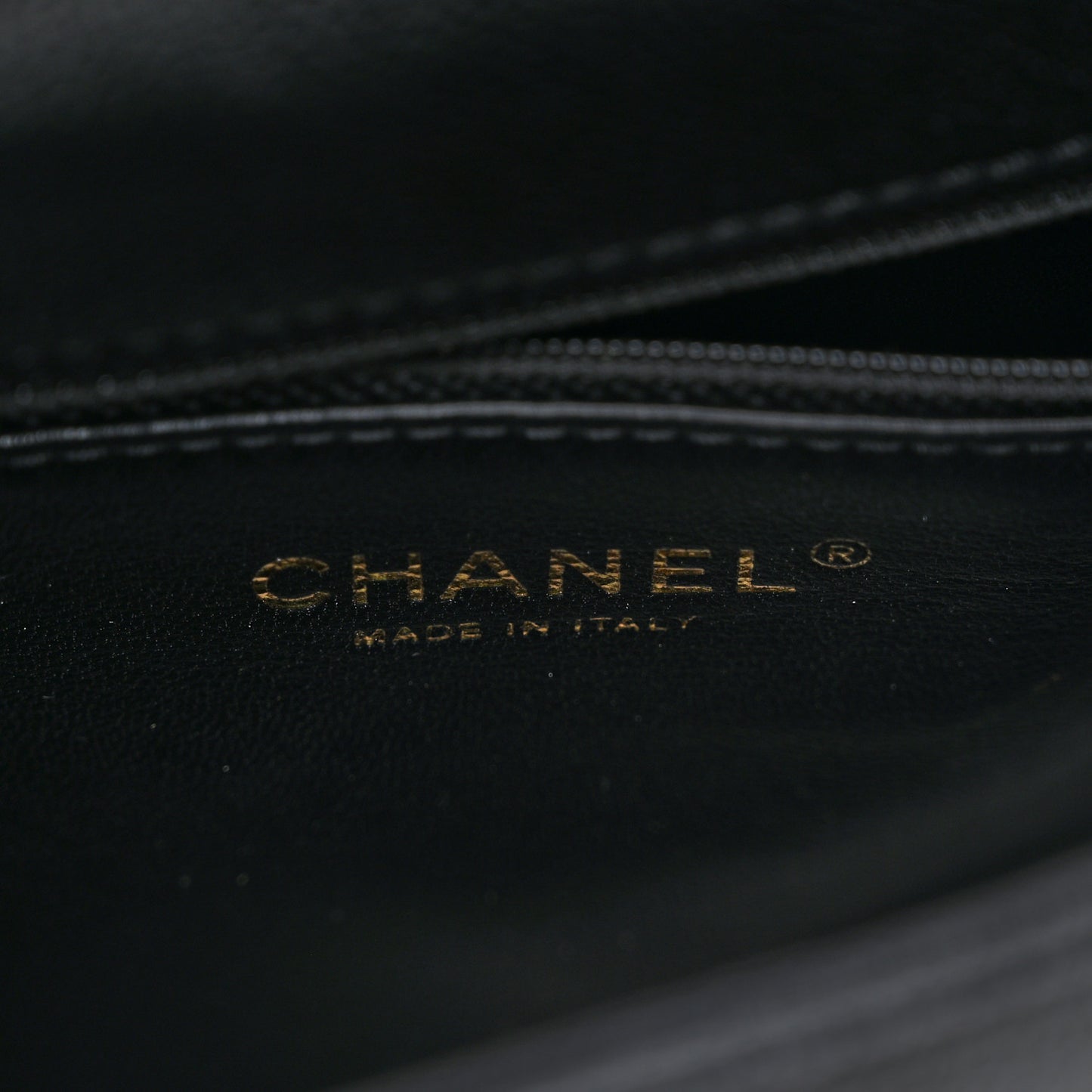 Caviar Quilted Sweetheart Flap Black