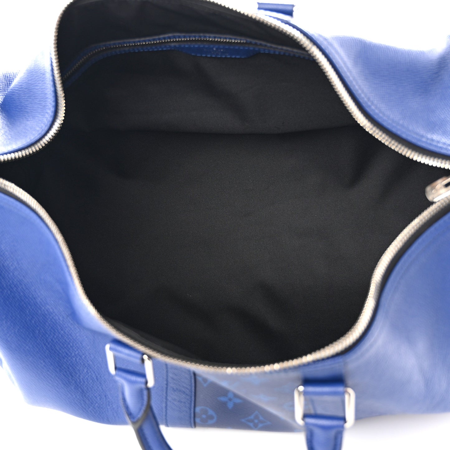 Taiga Monogram Eclipse Keepall Bandouliere 50 Pacific Blue