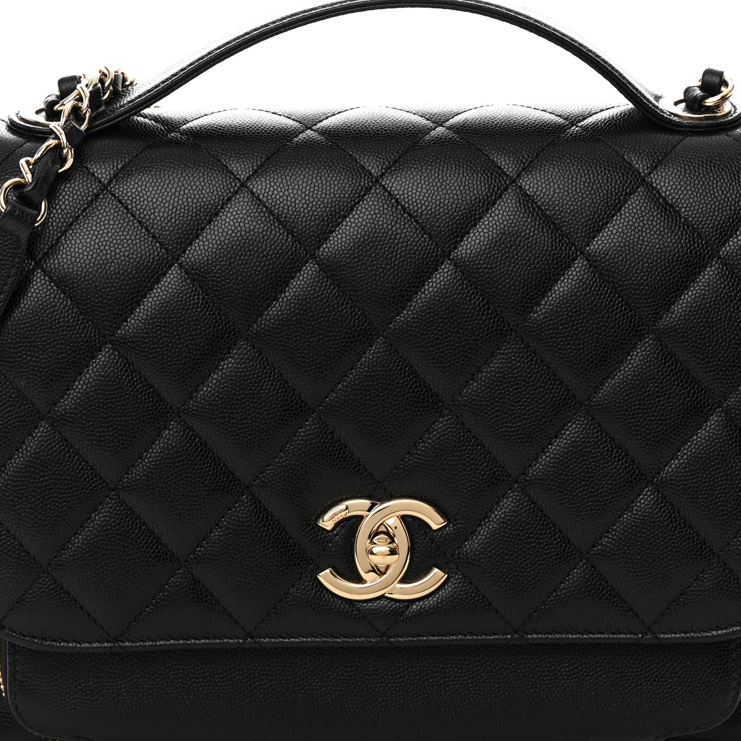 Chanel Caviar Quilted Large Business Affinity Flap Black 8 of 11