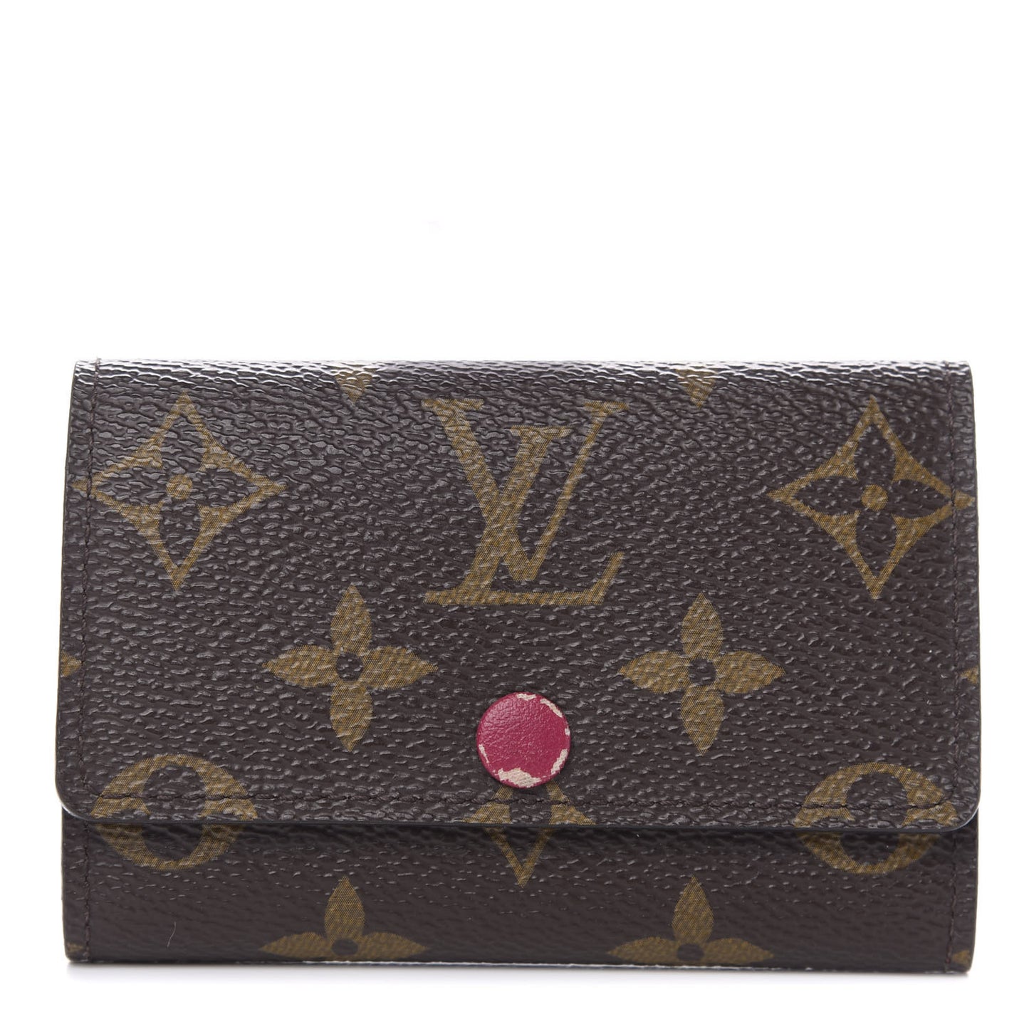 Monogram 6 Key Multicles Holder Fuchsia