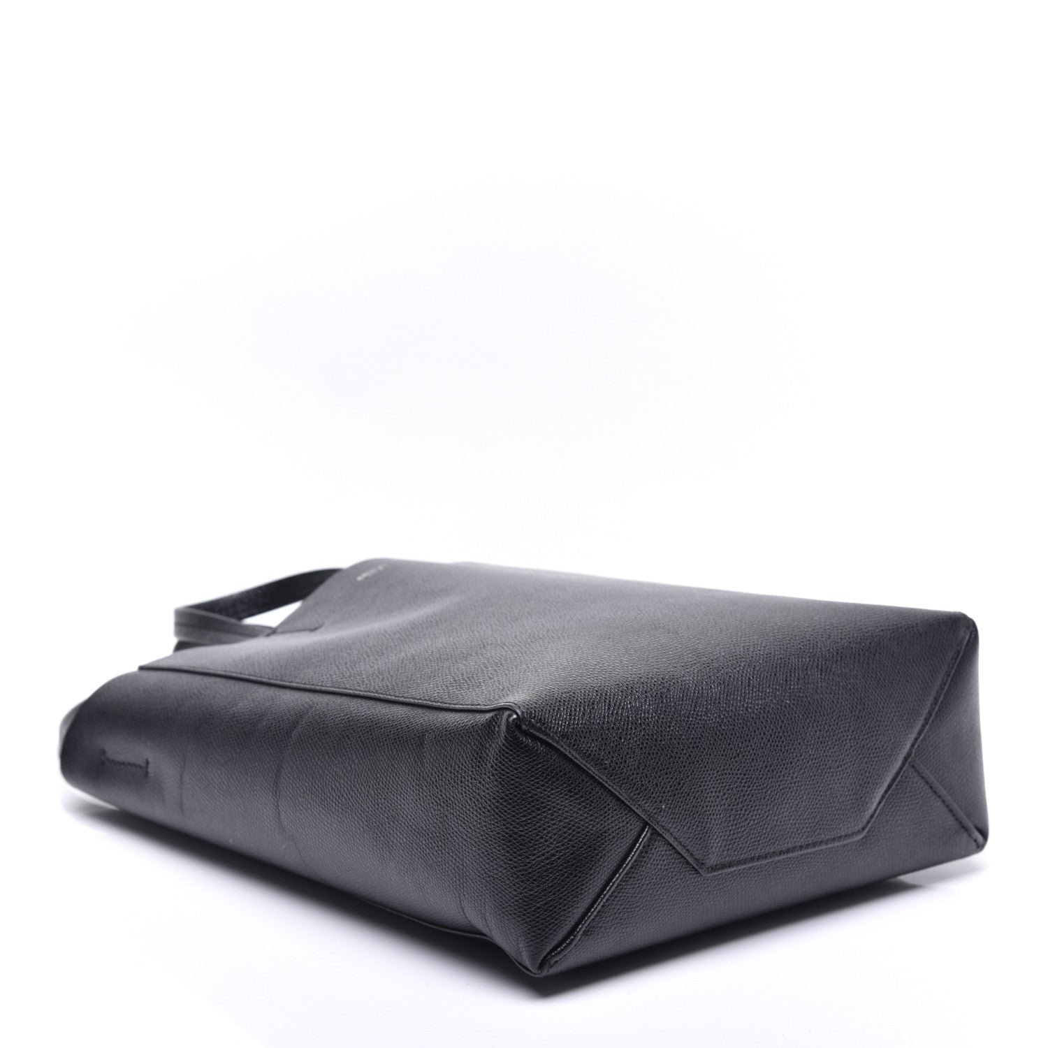 Celine Grained Calfskin Small Vertical Cabas Black 5 of 10