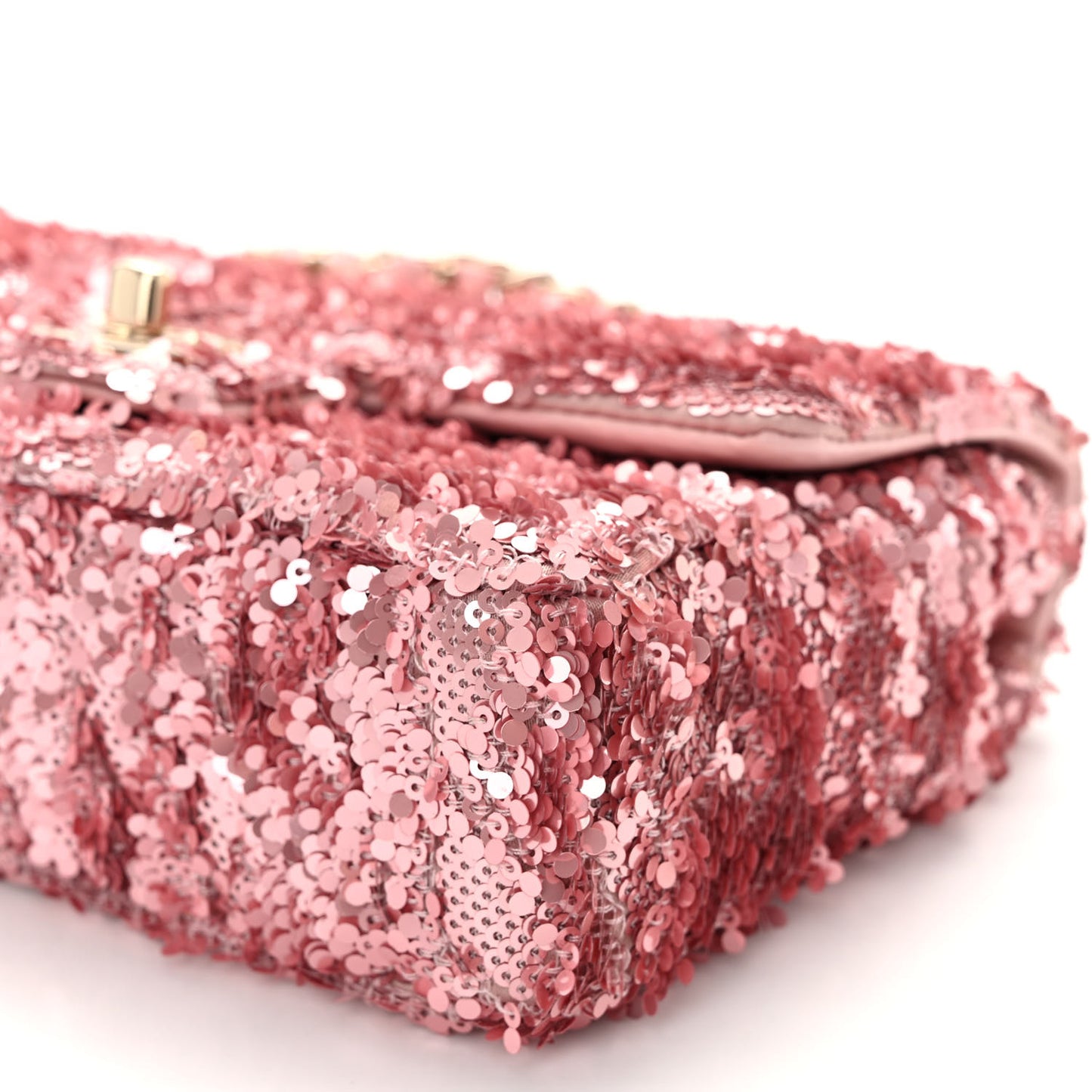 Sequin Mini Rectangular Flap Pink