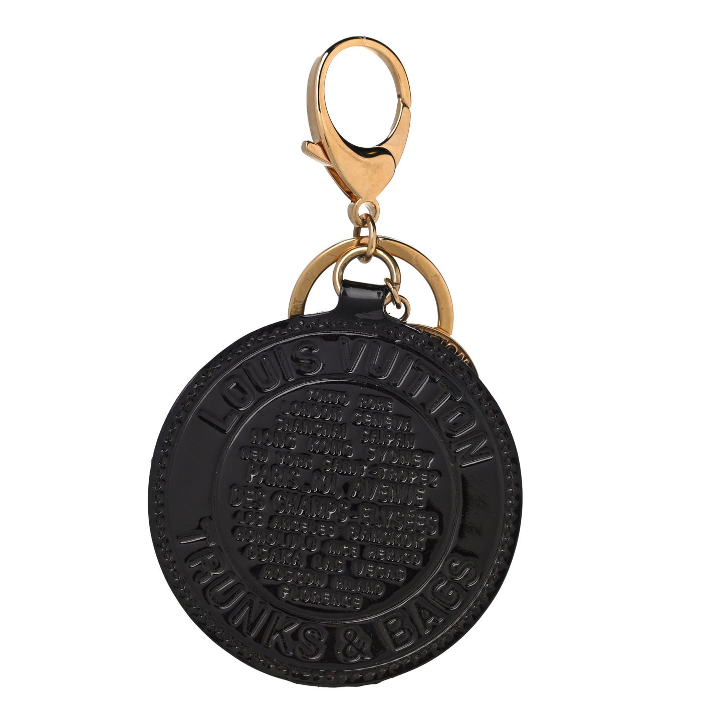 Vernis Trunks and Bags Bag Charm Amarante