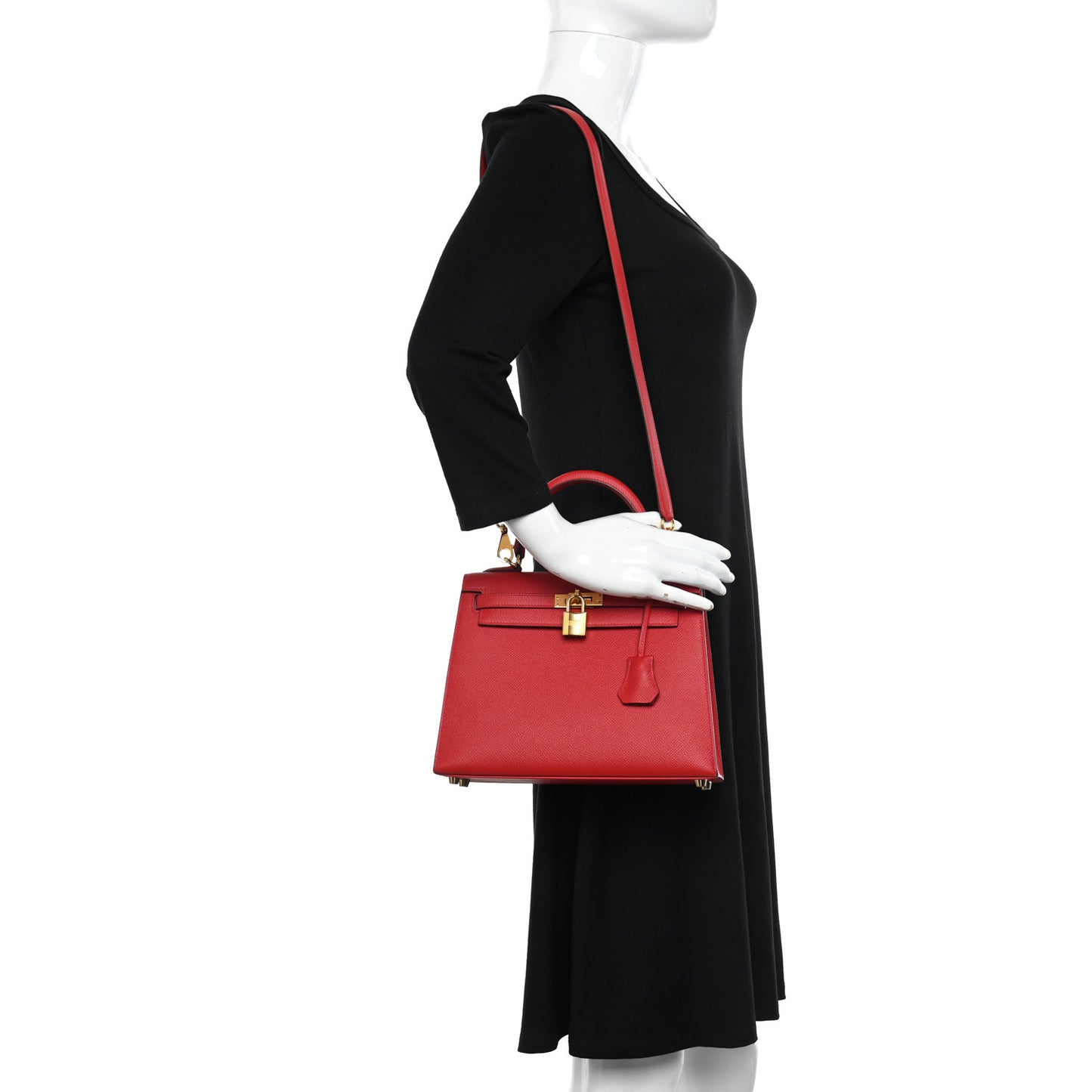 Epsom Kelly Sellier 25 Rouge Casaque