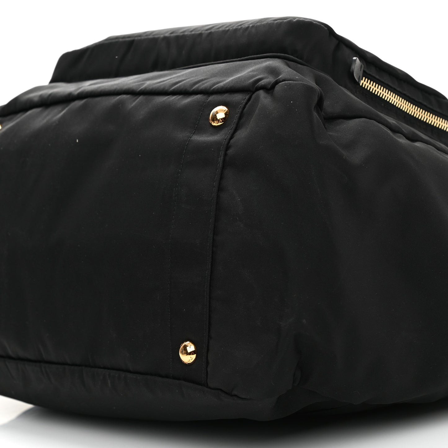 Nylon Vela Baby Bag Black