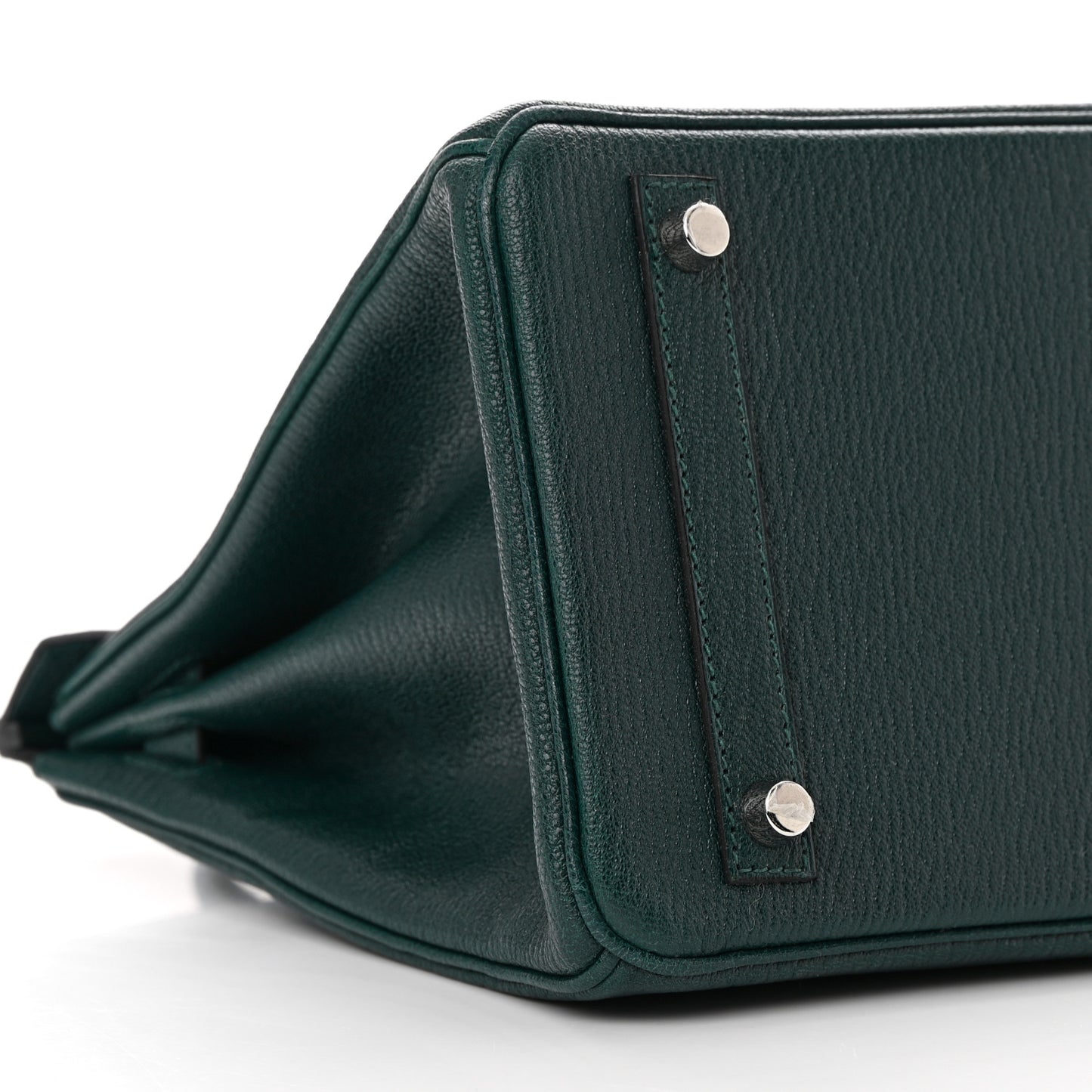 Chevre de Coromandel Birkin 30 Vert Cypress