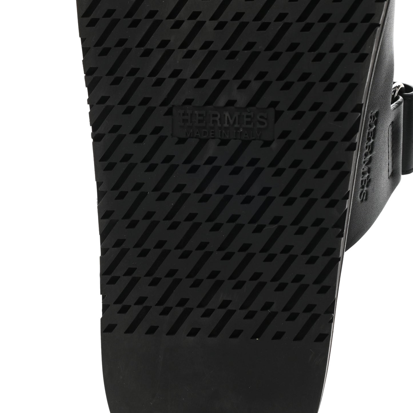 Calfskin Mens Chypre Sandals 43 Black